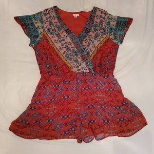 Romper w/ Flowy Shorts